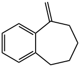 5-亚甲基-6,7,8,9-四氢-5H-苯并[7]轮烯, 40562-09-2, 结构式