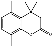 4,4,5,8-tetramethylchroman-2-one,40662-15-5,结构式