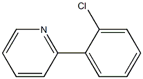 Pyridine, 2-(2-chlorophenyl)-,4381-32-2,结构式