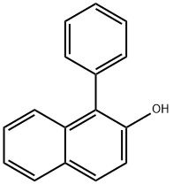 2-Naphthalenol, 1-phenyl- Structure