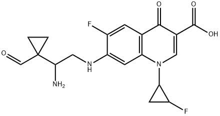 西他沙星杂质P-2, 500295-84-1, 结构式