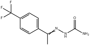 ({1-[4-(trifluoromethyl)phenyl]ethylidene}amino)urea Structure