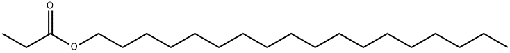 プロピオン酸オクタデシル 化学構造式