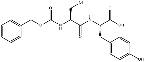 3-(4-hydroxyphenyl)-2-[(3-hydroxy-2-phenylmethoxycarbonylamino-propanoyl)amino]propanoic acid