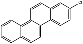 2-Chlorochrysene 化学構造式