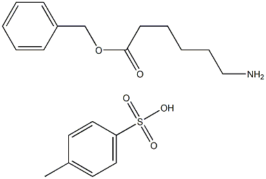 6-Aminohexanoic acid benzyl ester p-Methylphenylsulfonic acid Structure
