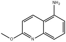 2-甲氧基喹啉-5-胺, 5573-99-9, 结构式
