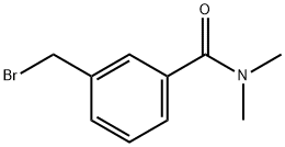 3-(bromomethyl)-N,N-dimethylbenzamide Struktur