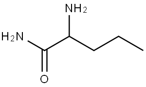 Pentanamide, 2-amino- Structure