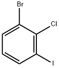 1-BROMO-2-CHLORO-3-IODOBENZENE Structure