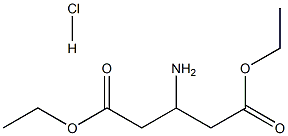 diethyl 3-aminopentanedioate hydrochloride Struktur