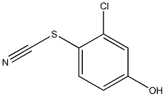 Thiocyanic acid, 2-chloro-4-hydroxyphenyl ester,6175-13-9,结构式