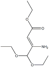 2-Butenoic acid, 3-amino-4,4-diethoxy-, ethyl ester
