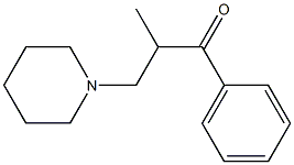 2-methyl-1-phenyl-3-(1-piperidyl)propan-1-one|2-甲基-3-哌啶基苯丙酮