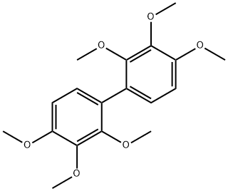 1,2,3-trimethoxy-4-(2,3,4-trimethoxyphenyl)benzene 结构式