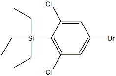 Silane, (4-bromo-2,6-dichlorophenyl)triethyl- Structure