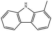 1-メチル-9H-カルバゾール 化学構造式