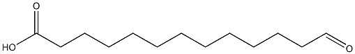 Tridecanoic acid, 13-oxo- Structure