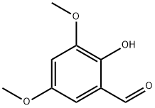 2-羟基-3,5-二甲氧基苯甲醛,65162-29-0,结构式