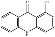 9(10H)-Acridinone, 1-hydroxy- Struktur