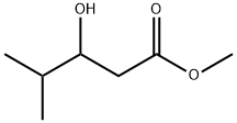 Pentanoic acid, 3-hydroxy-4-methyl-, methyl ester Structure