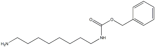 (8-氨基辛基)氨基甲酸苄酯, 66095-19-0, 结构式