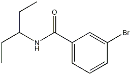 3-bromo-N-pentan-3-yl-benzamide