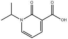 2-Oxo-1-(propan-2-yl)-1,2-dihydropyridine-3-carboxylic acid Struktur