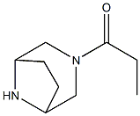 3,8-Diazabicyclo[3.2.1]octane, 3-(1-oxopropyl)-