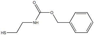 Carbamic acid, (2-mercaptoethyl)-, phenylmethyl ester Structure