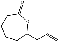2-Oxepanone, 7-(2-propenyl)- Structure