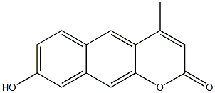 2H-Naphtho[2,3-b]pyran-2-one, 8-hydroxy-4-methyl-