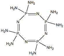 1,3,5,7,2,4,6,8-Tetrazatetraphosphocine,2,2,4,4,6,6,8,8-octaamino-2,2,4,4,6,6,8,8-octahydro- (7CI,8CI,9CI) Structure