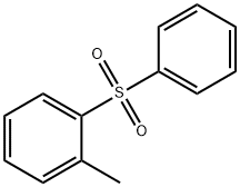 フェニルo-トリルスルホン 化学構造式