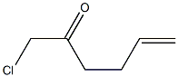 1-chlorohex-5-en-2-one 化学構造式