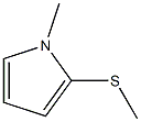 1H-Pyrrole, 1-methyl-2-(methylthio)- Struktur