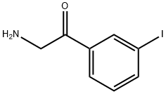 2-Amino-1-(3-iodophenyl)ethanone Struktur
