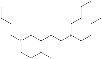 Phosphine, 1,4-butanediylbis[dibutyl- Structure