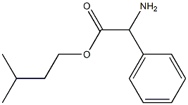 3-methylbutyl 2-amino-2-phenylacetate,84580-27-8,结构式