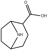 8-Aza-bicyclo[3.2.1]octane-2-carboxylic acid Structure