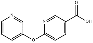 6-(Pyridin-3-yloxy)pyridine-3-carboxylicacid Structure