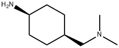 (1s,4s)-4-((dimethylamino)methyl)cyclohexanamine 化学構造式