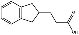 3-(2,3-dihydro-1H-inden-2-yl)propanoic acid,88020-86-4,结构式