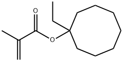 甲基丙烯酸(1-乙基环辛基)酯, 910914-92-0, 结构式