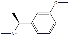 [(1S)-1-(3-METHOXYPHENYL)ETHYL](METHYL)AMINE Struktur