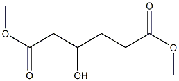 Hexanedioic acid, 3-hydroxy-, 1,6-dimethyl ester,93090-86-9,结构式
