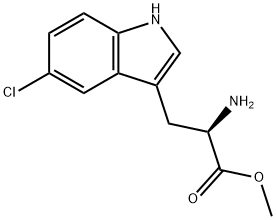 D-5-ChloroTryptophan methyl ester Structure
