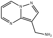 (ピラゾロ[1,5-A]ピリミジン-3-イルメチル)アミン 化学構造式