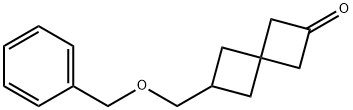 6-((BENZYLOXY)METHYL)SPIRO[3.3]HEPTAN-2-ONE, 934824-60-9, 结构式