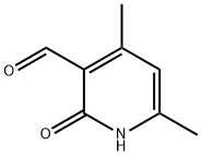 3-Pyridinecarboxaldehyde, 1,2-dihydro-4,6-dimethyl-2-oxo- Structure